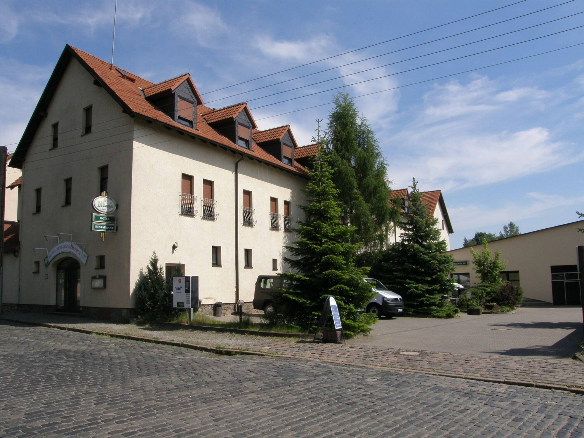 Hotel Zum Abschlepphof Leipzig Exteriör bild